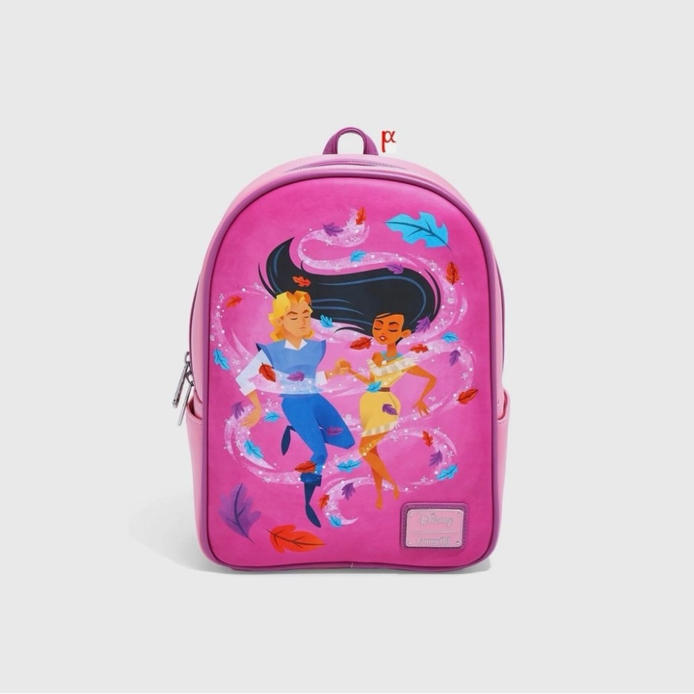 Loungefly Disney Pocahontas Paint With All The Colors of Wind Rare Backpack